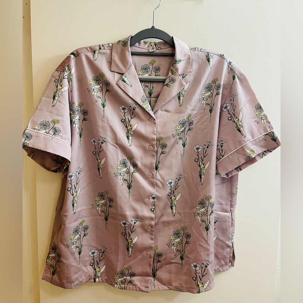 Disney Short Sleeve Pajamas (Tinkerbell)